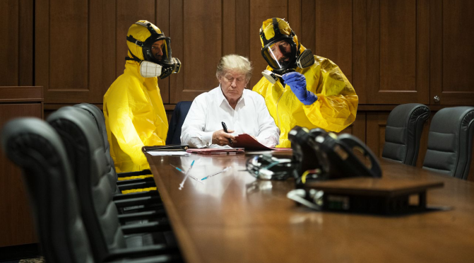 Trump Accidentally Admitted to Walter White Medical Center, Injected With Meth
